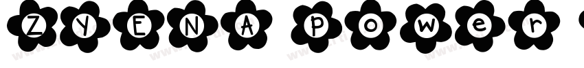 ZYENA Power 2字体转换